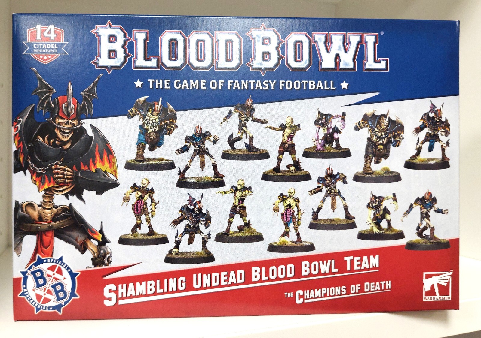 Blood Bowl Shambling Undead Team Champions of Death Single Miniature