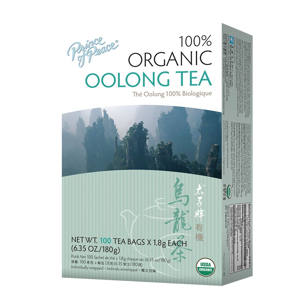 PRINCE OF PEACE ORGANIC OOLONG TEA 100 CT