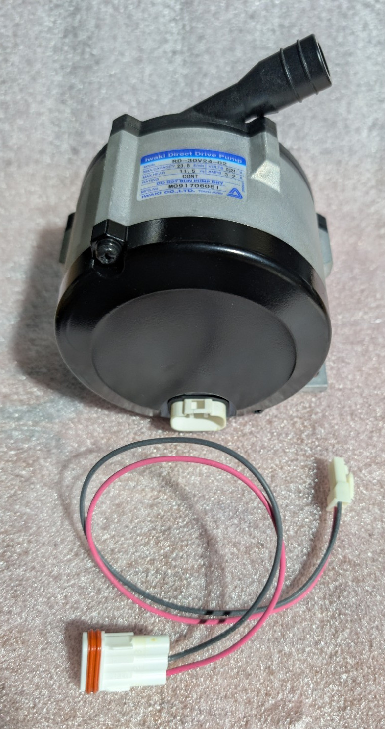 Iwaki Direct Drive Pump RD-30V24-02 24VDC Brushless Centrifugal w/ Harness #L26