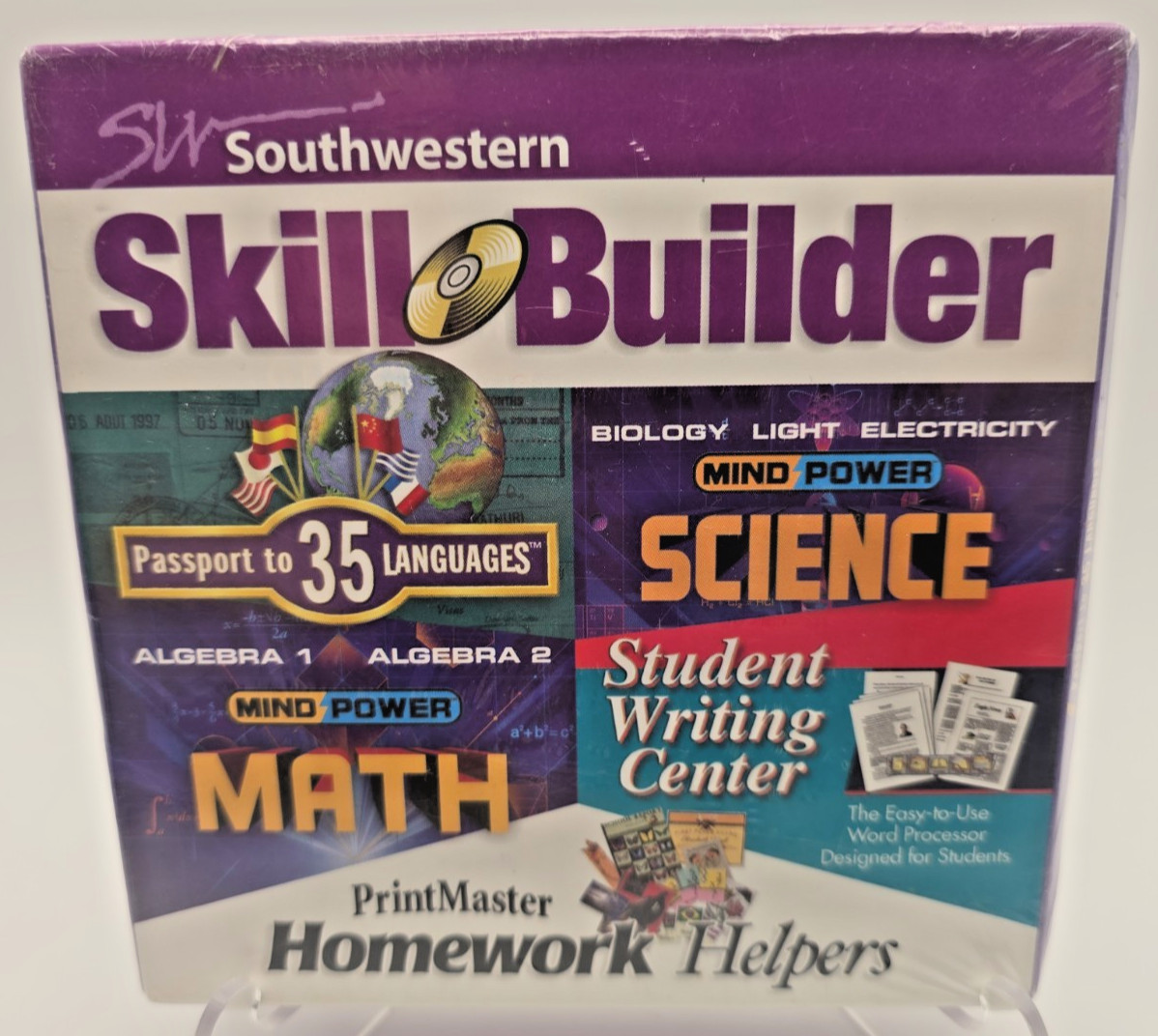 PC CD-ROM ~ Southwestern Skill Builder ~ Math Science Language Writing