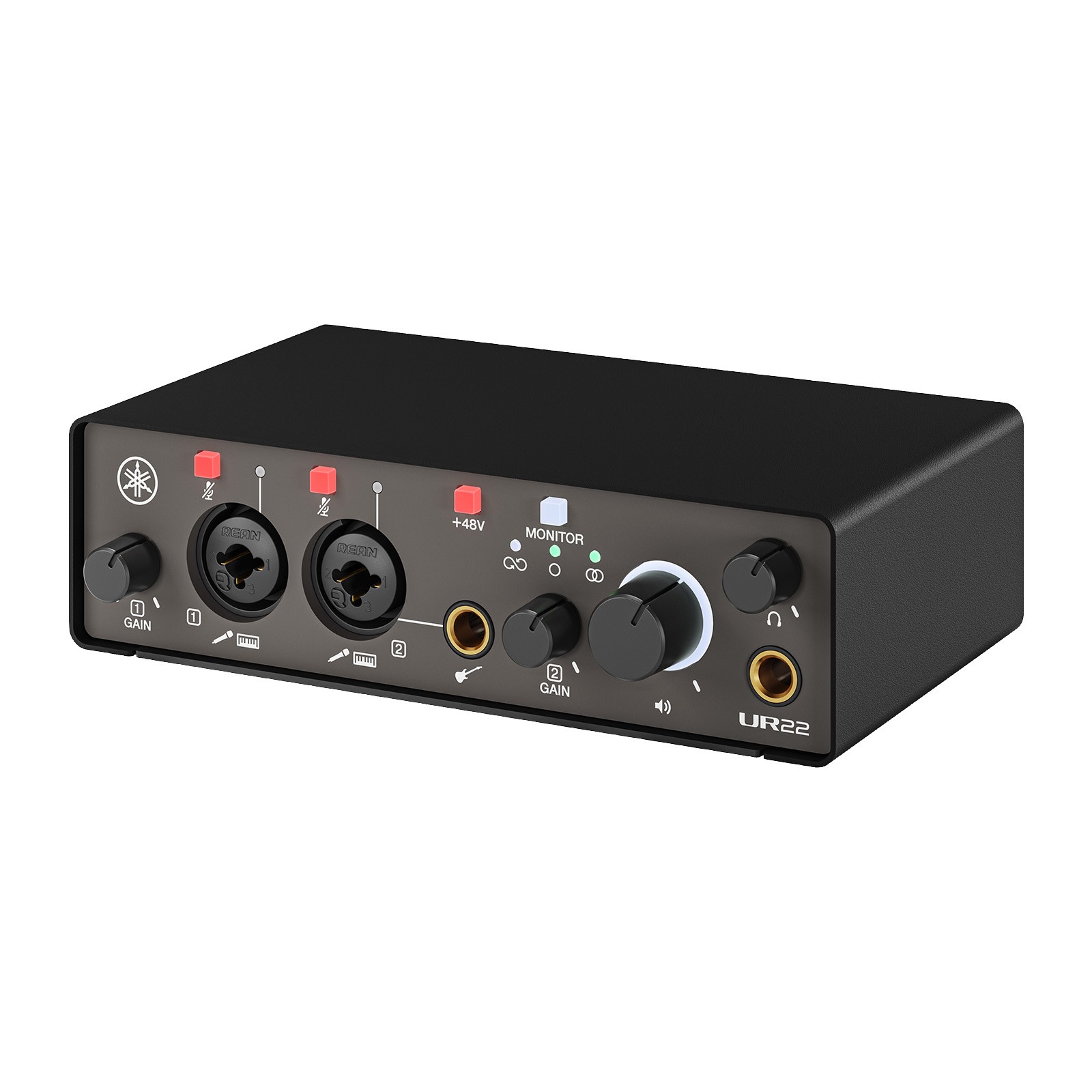 Yamaha Pro Audio UR22MK3 B 2-in/2-out USB-C Audio Interface - Black