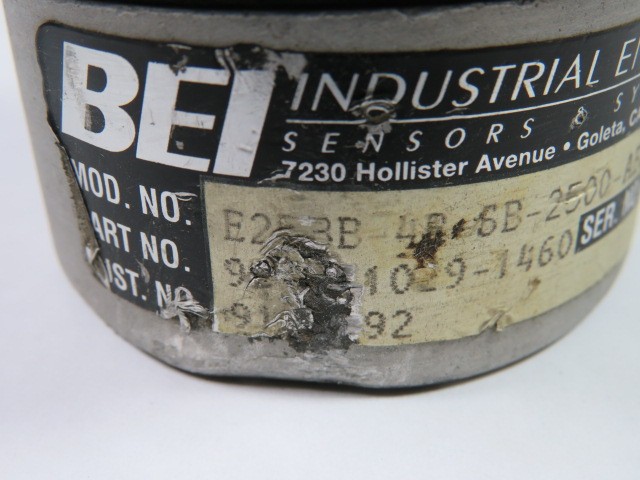 BEI 924-01029-1460 Encoder 5-15VDC USED