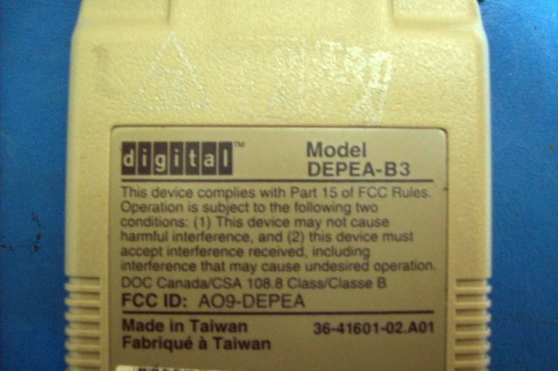DIGITAL DEPEA-B3 ETHERWORKS POCKET ADAPTER