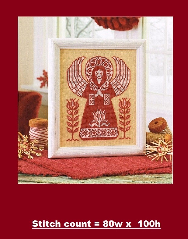 SWEET ANGEL CROSS STITCH PATTERN  ONLY   -   #951