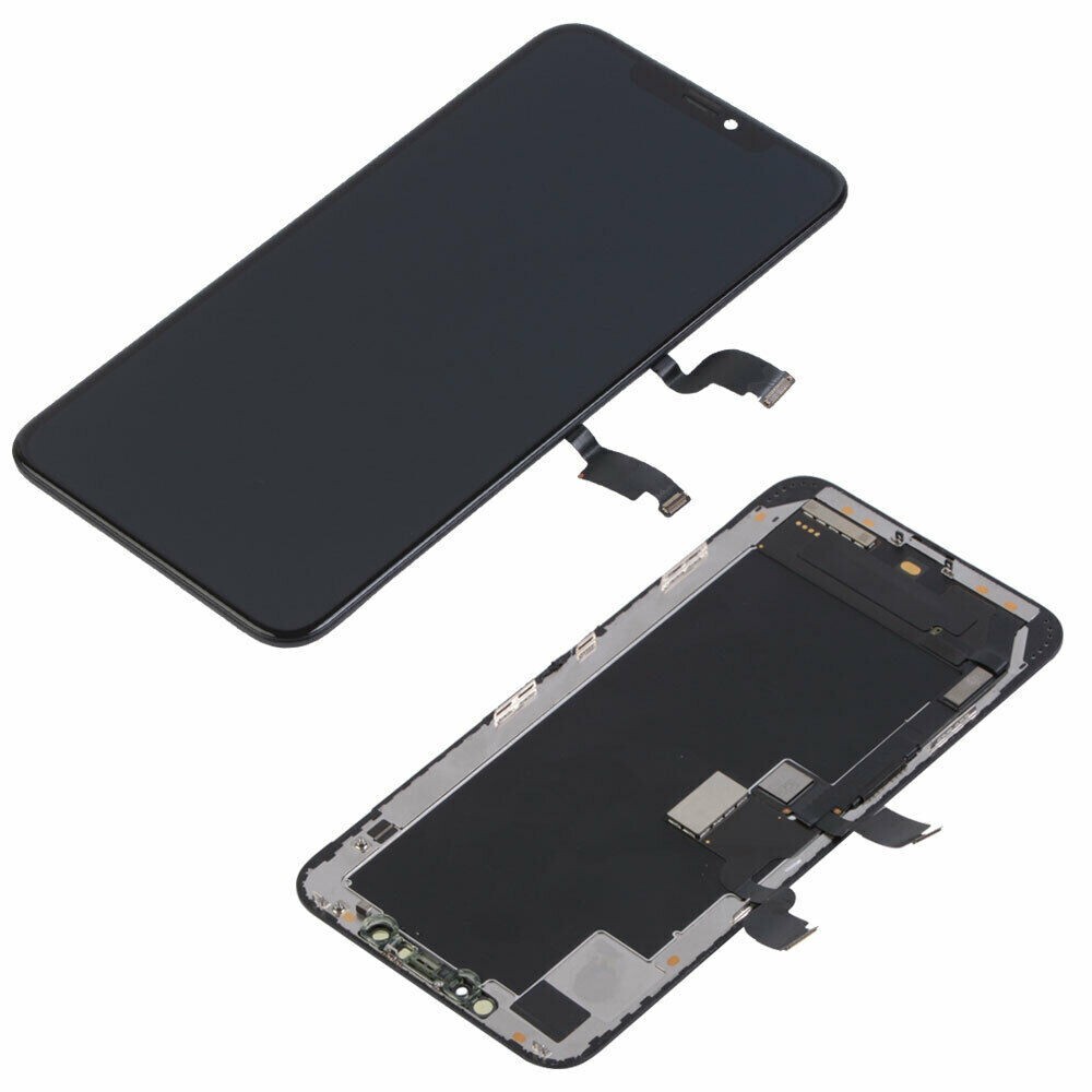 Soft OLED For iPhone XS Max Display LCD Screen Touch Digitizer Frame Replacement