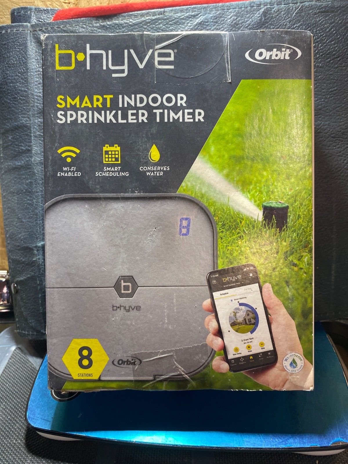 Orbit b Hyve 8 Station Smart Wi-Fi Indoor Smart Sprinkler Timer 57925