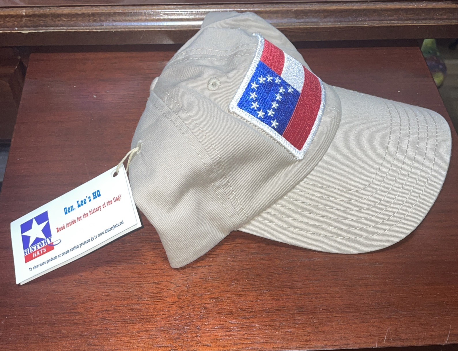 General Lee’s HQ Cap With Embroidered Patch