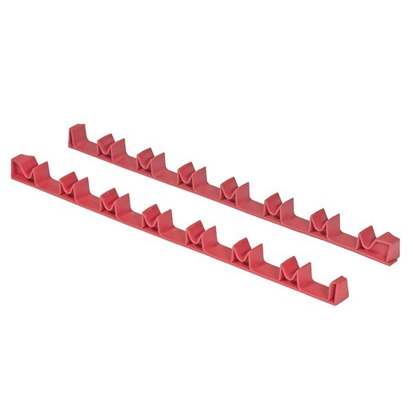 Ernst 6040 14 Tool No-Slip Low-Profile Screwdriver Rail Set - Red USA
