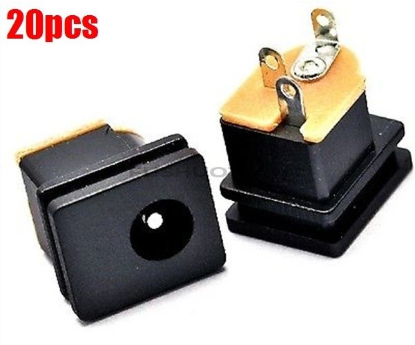 20pcs DC-015A DC POWER SOCKET 5.5X2.1MM DC015A new ic oh *vv