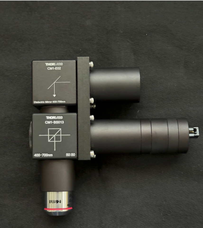 Thorlabs subassembly / CM1-E02 and CM1-BS013 400-700mm include olympus PLAN N 4x