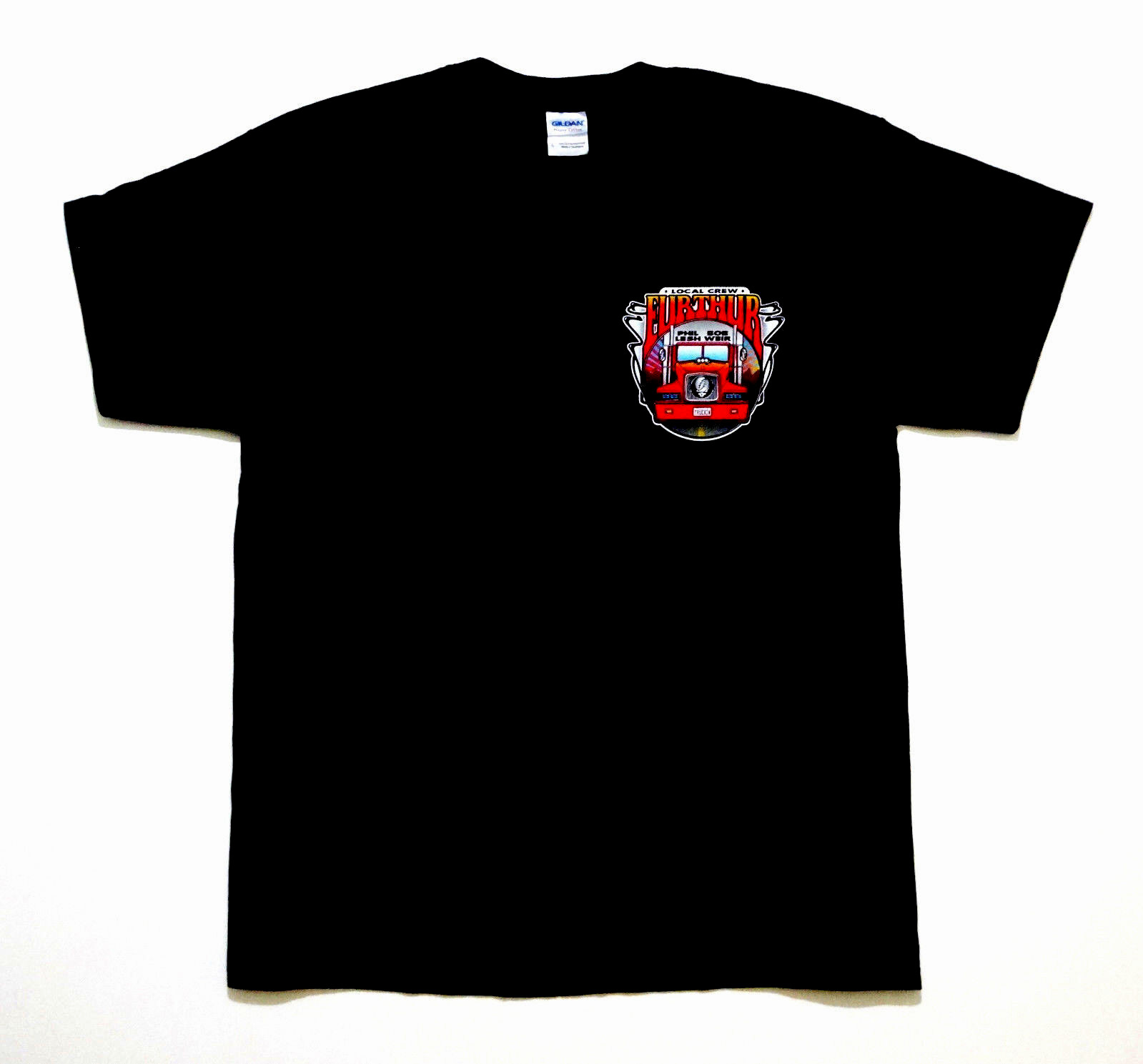 Grateful Dead Shirt T Shirt Road Crew Bob Weir Phil Lesh Furthur SYF 2010 L New