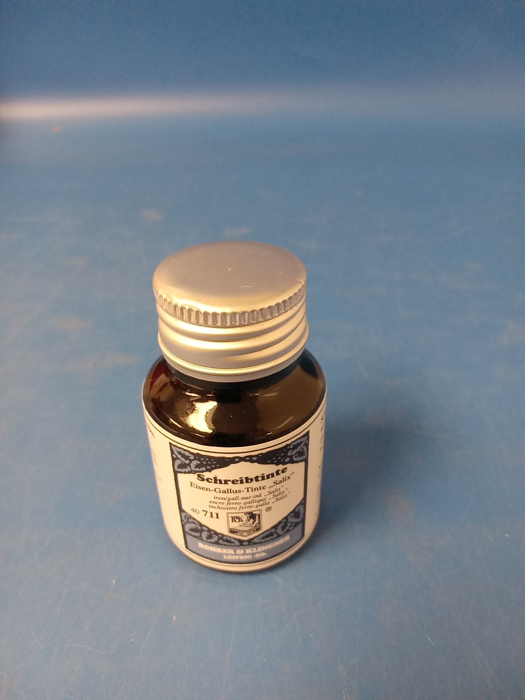 Screibtinte Eisen-gallus-tinte Salix, Rohrer & Klingner Leipzig Co