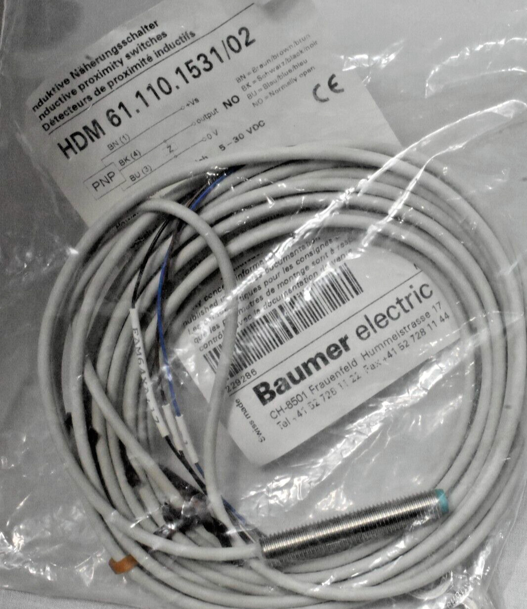 Baumer Electric 61.110.1531 /02 Proximity Switch Sensor Heidelberg CD102/SM102
