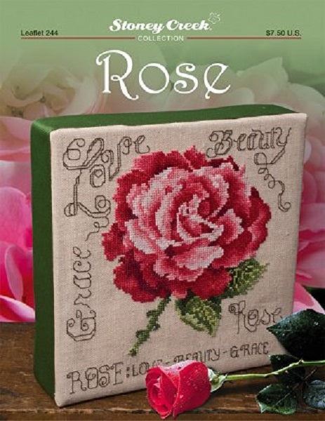 Rose LFT244 by Stoney Creek cross stitch pattern