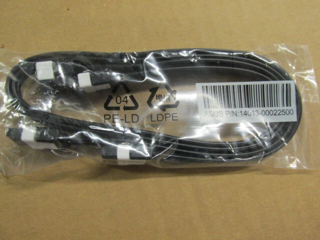 2x ASUS SATAIII 6Gb Data Cable 18"  | PN: 14013-00022500 | NEW