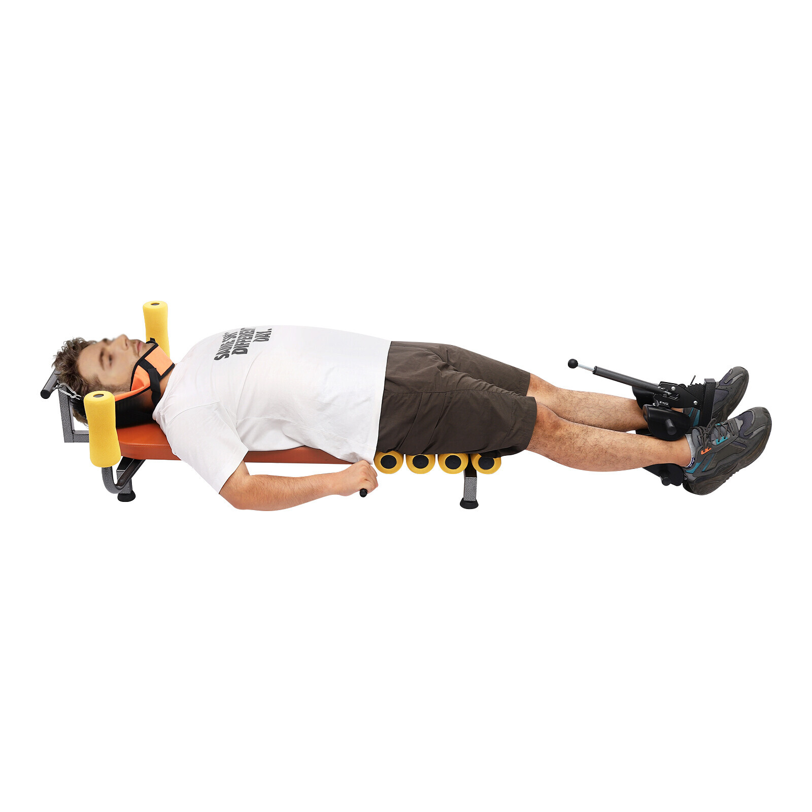 Ergonomic Back Stretch Bench for Neck and Spine Decompression Relief