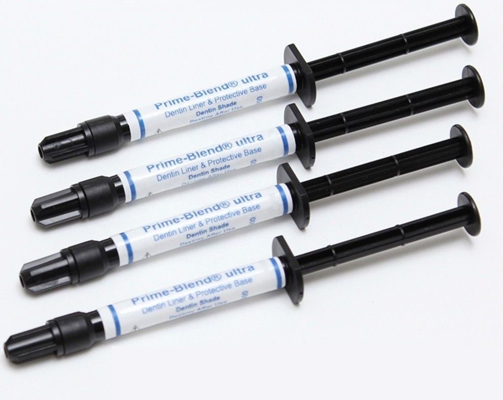 Prime Dent - 4 X 2g Prime Blend Ultra Dentin Liner Base With Tips FREE SHIPPING