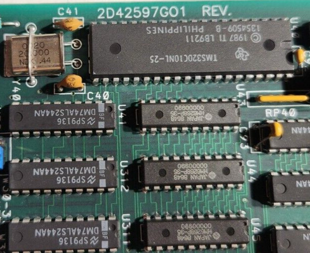 Staeubli Unimation W.211.108.00 Rev C, Torque Processor Card