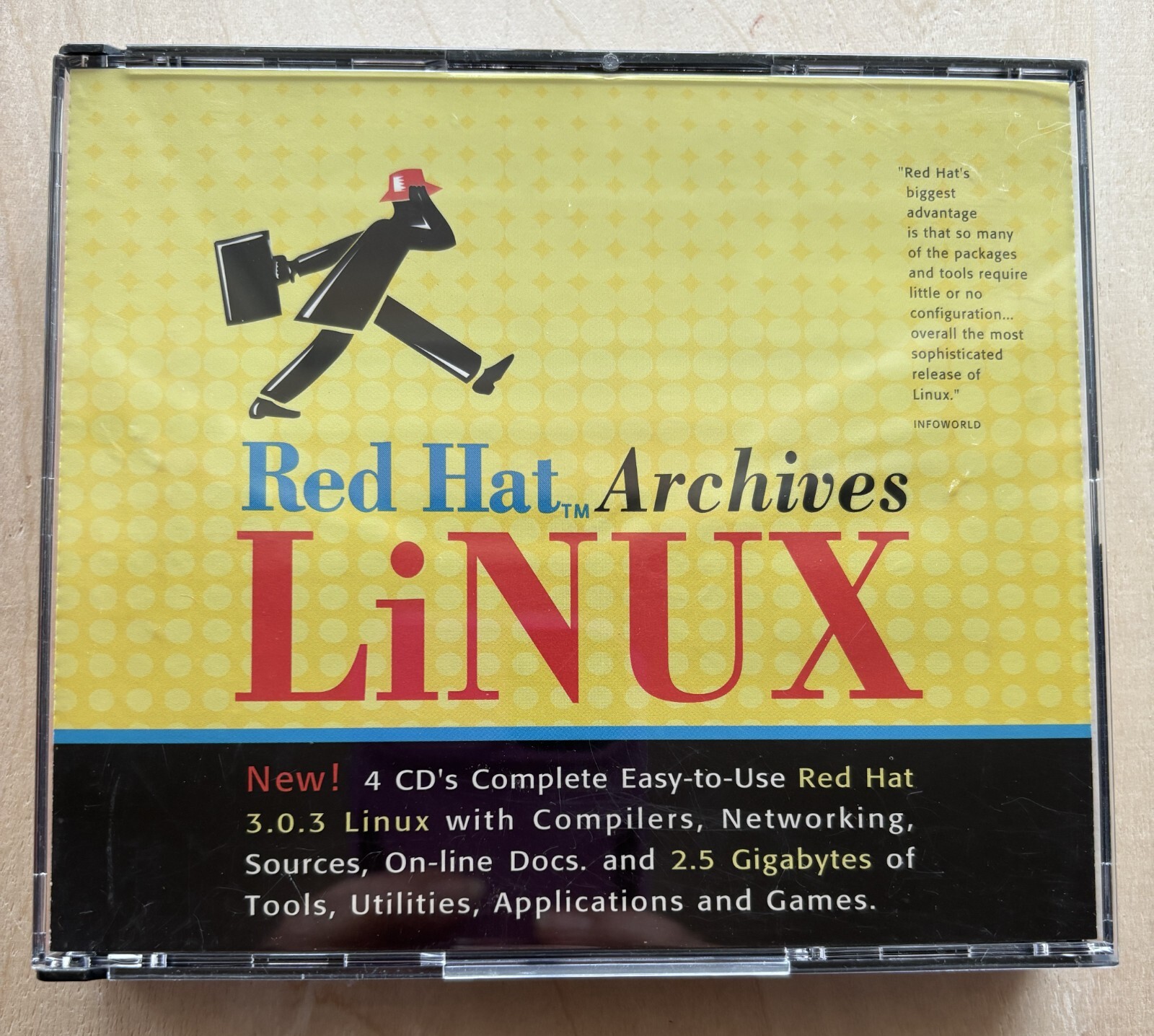 Red Hat Archives Linux 4 CD 3.0.3 1996 Sparc Alpha Software No Book