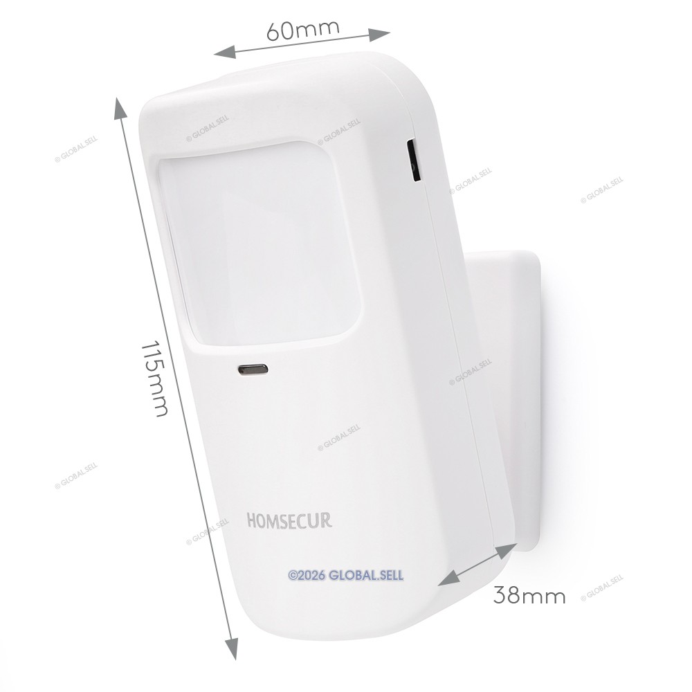 HOMSECUR Smart Security Alarm System With Wireless HD IP Camera 24Pcs Accessory