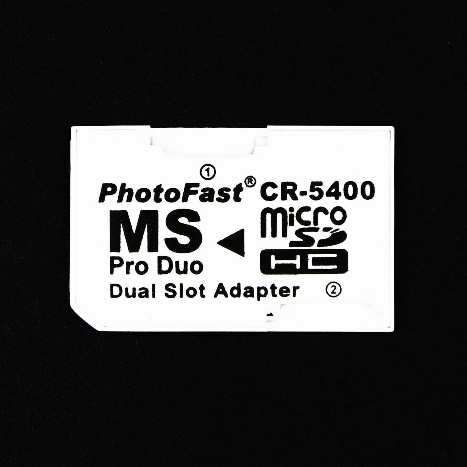 Dual Micro SD TF to Memory Stick MS Pro Duo PSP Card 2 Slot Adapter Converter S