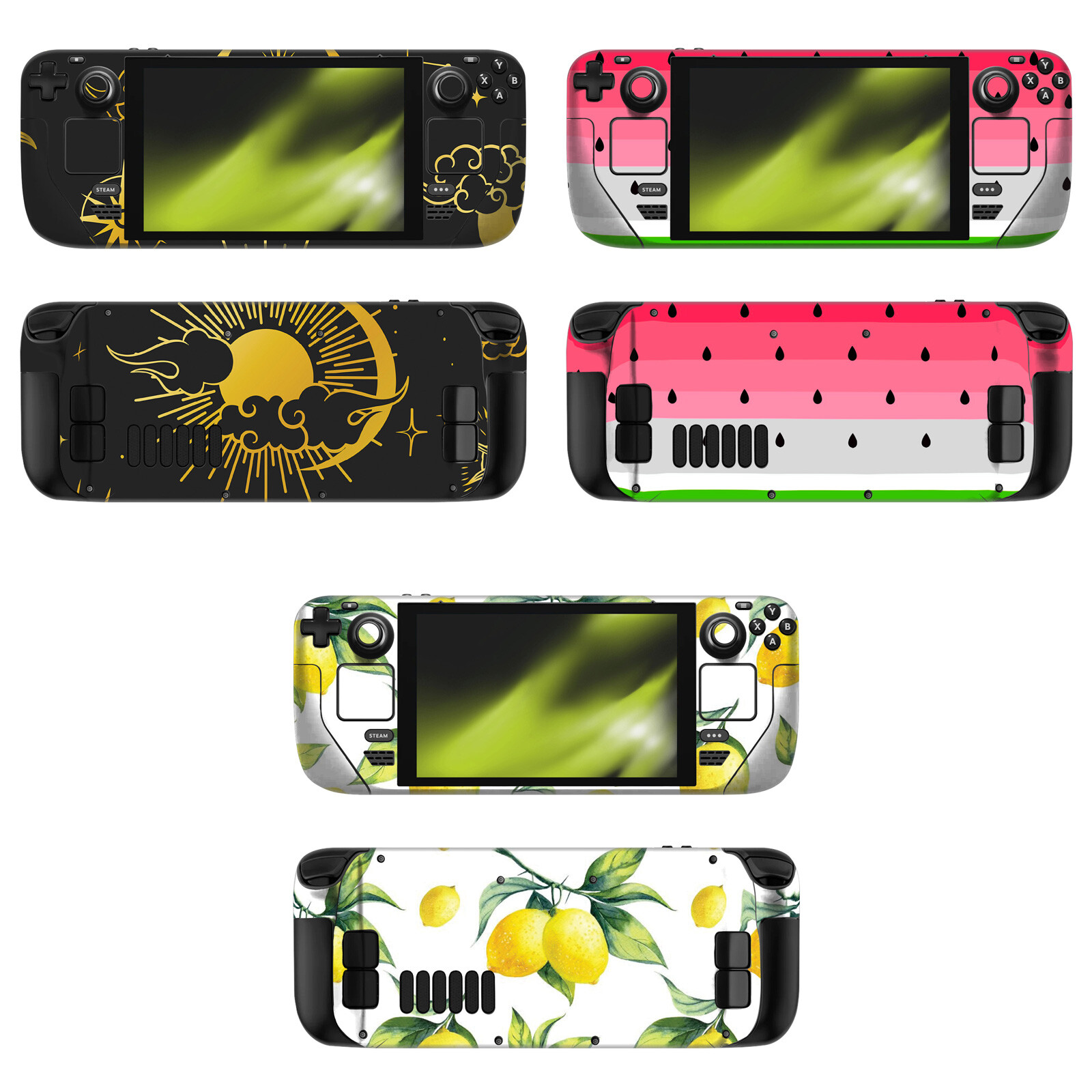OFFICIAL HAROULITA ART MIX VINYL STICKER SKIN DECAL COVER FOR STEAM DECK