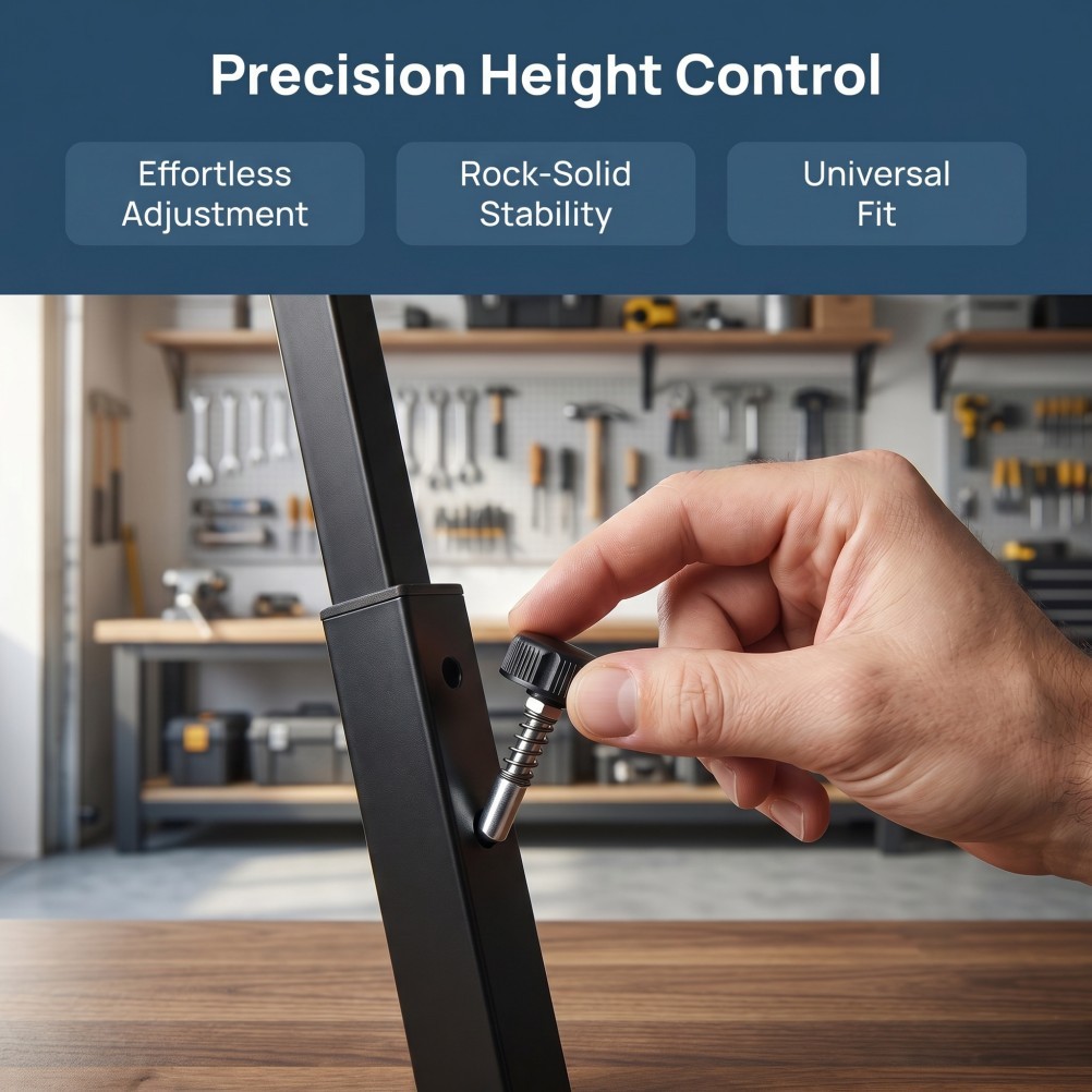 Electronic Piano Stand Latch Keyboard Height Adjustment Pin Lock Knob