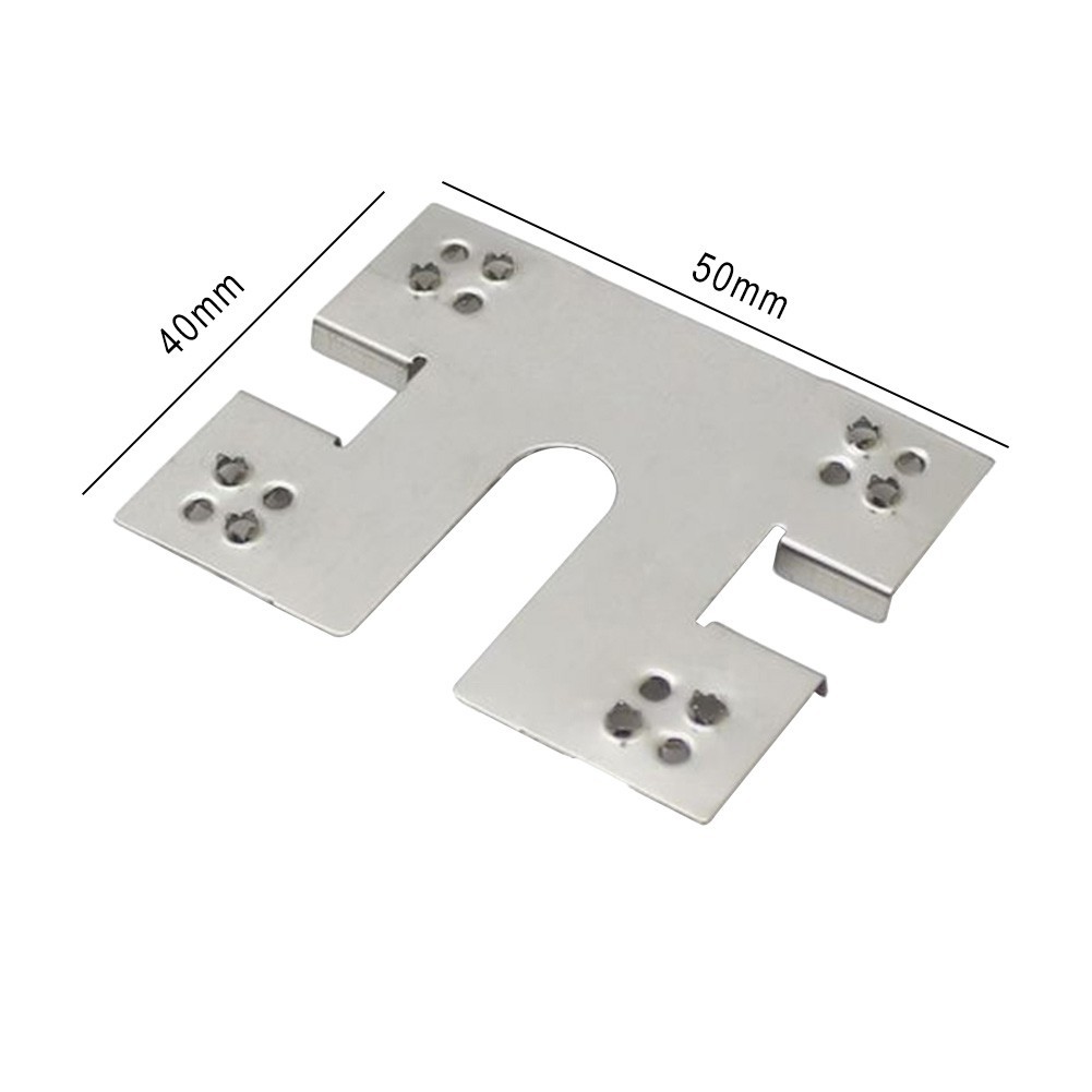 50X Solar Panel Mounting PV Grounding Clip Washer Spacer Construction Ground