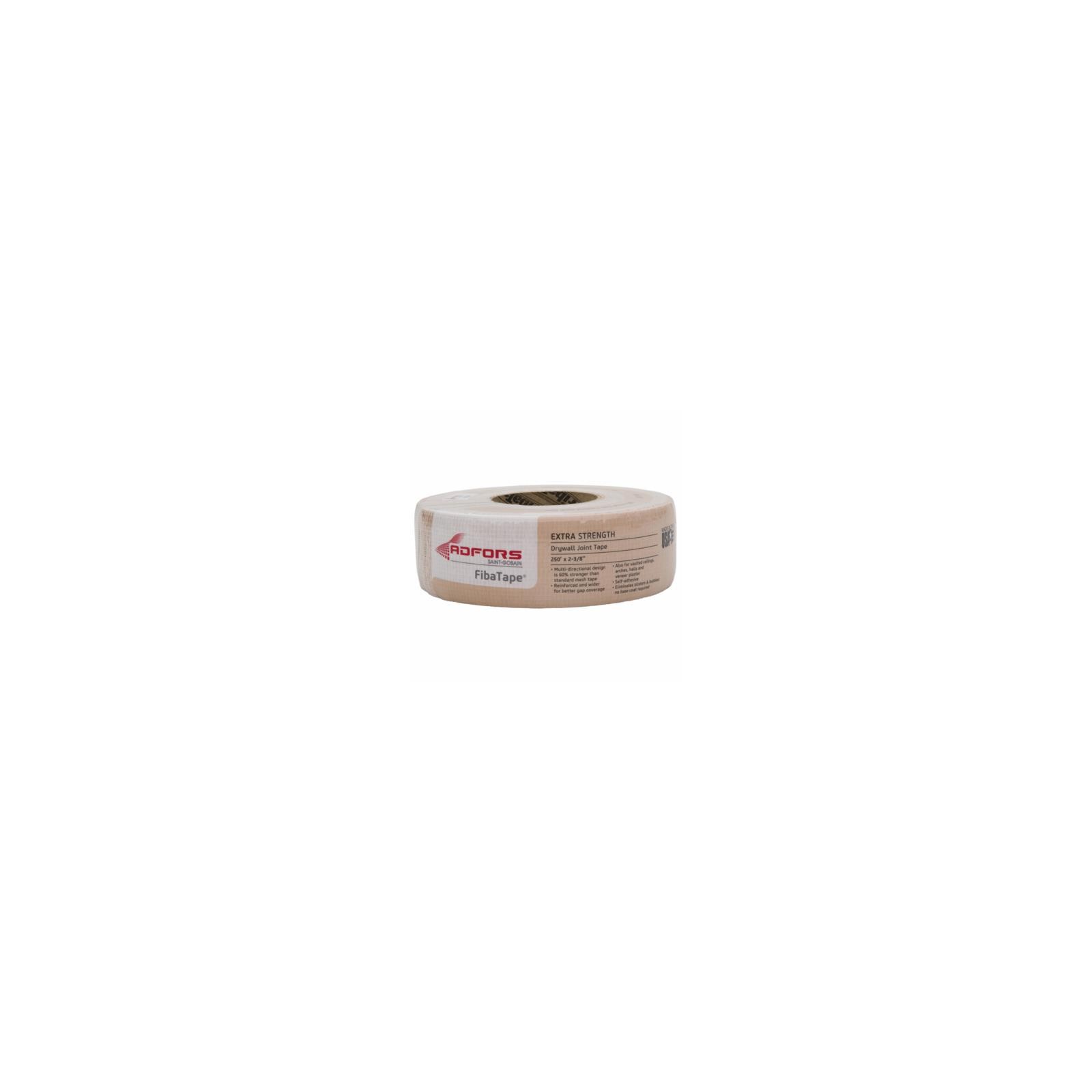 Saint-Gobain ADFORS FDW8666-U FibaTape Fiberglass Drywall Tape, Beige, 2-3/8-In.