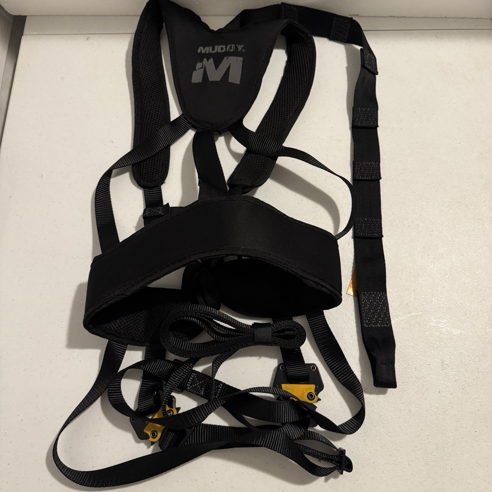Muddy M Tree Stand Safety Harness Model MUD- MSH120-GY Max weight 300lbs(136 Kg)