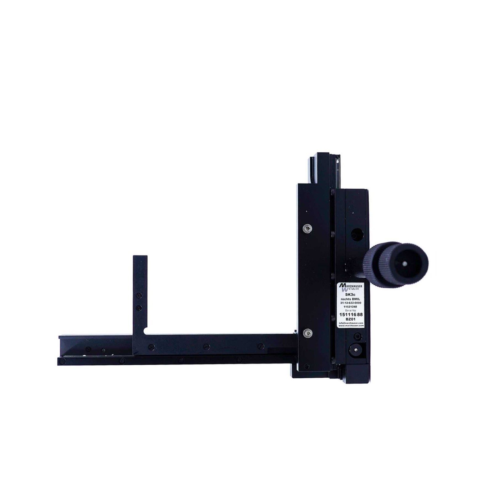 DMIL inverted microscope accessory, slide guide.  Ne