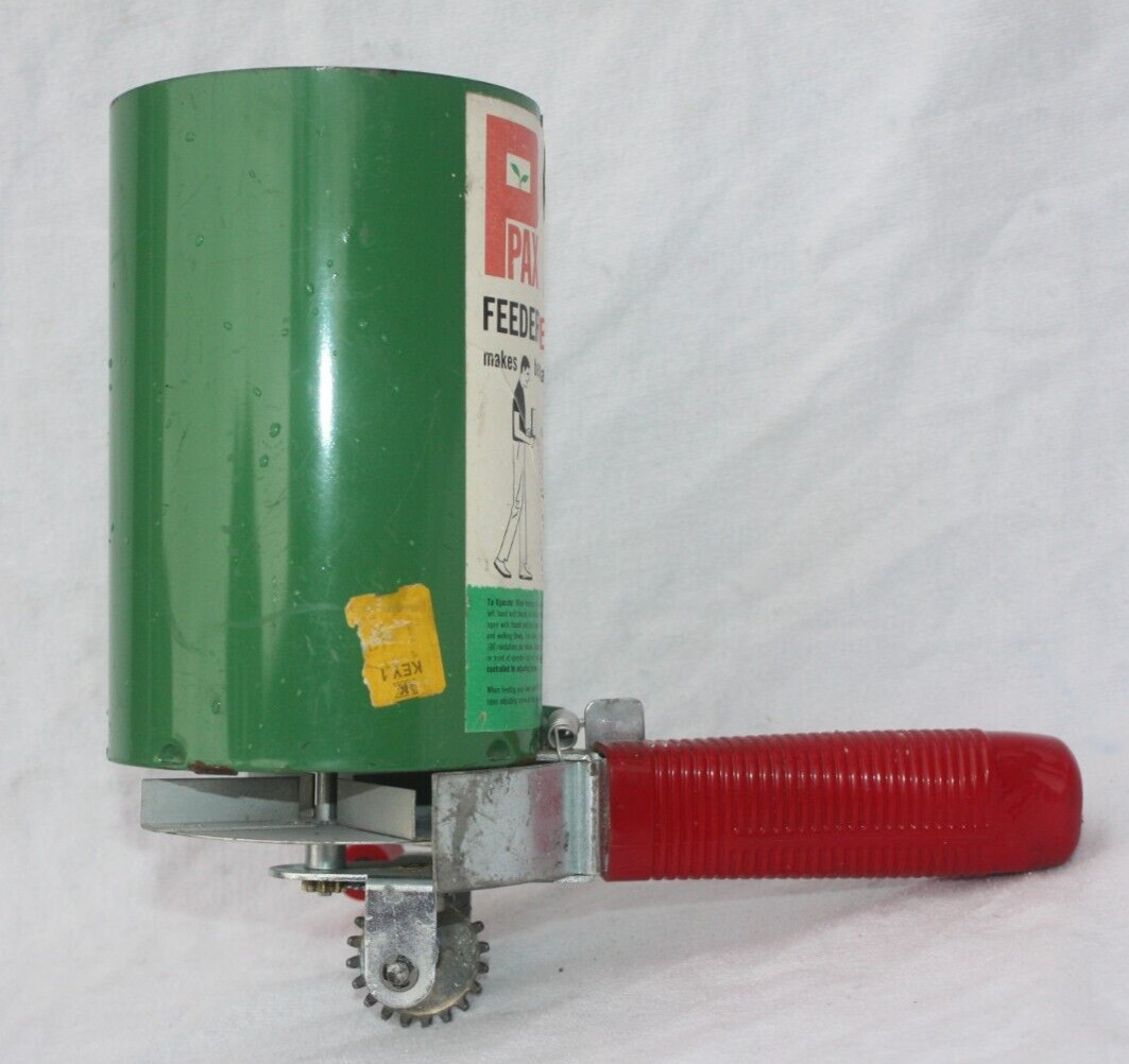 Rare Pax handheld Seed Spreader- FeederWeederSeeder
