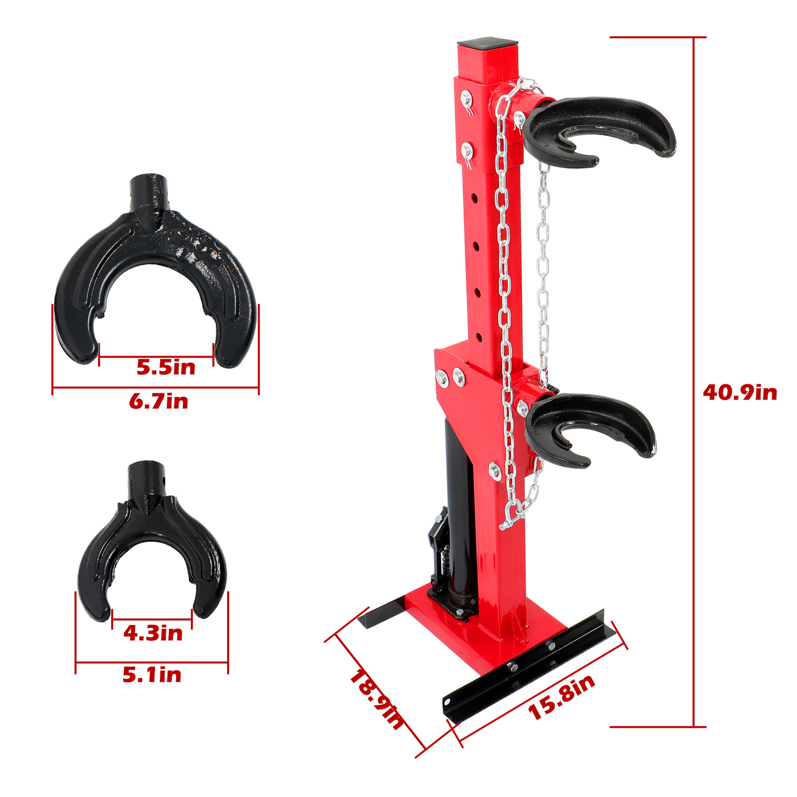 LABLT Coil Spring Compressor 4.5T Auto Strut Hydraulic Compressor Removing Tool