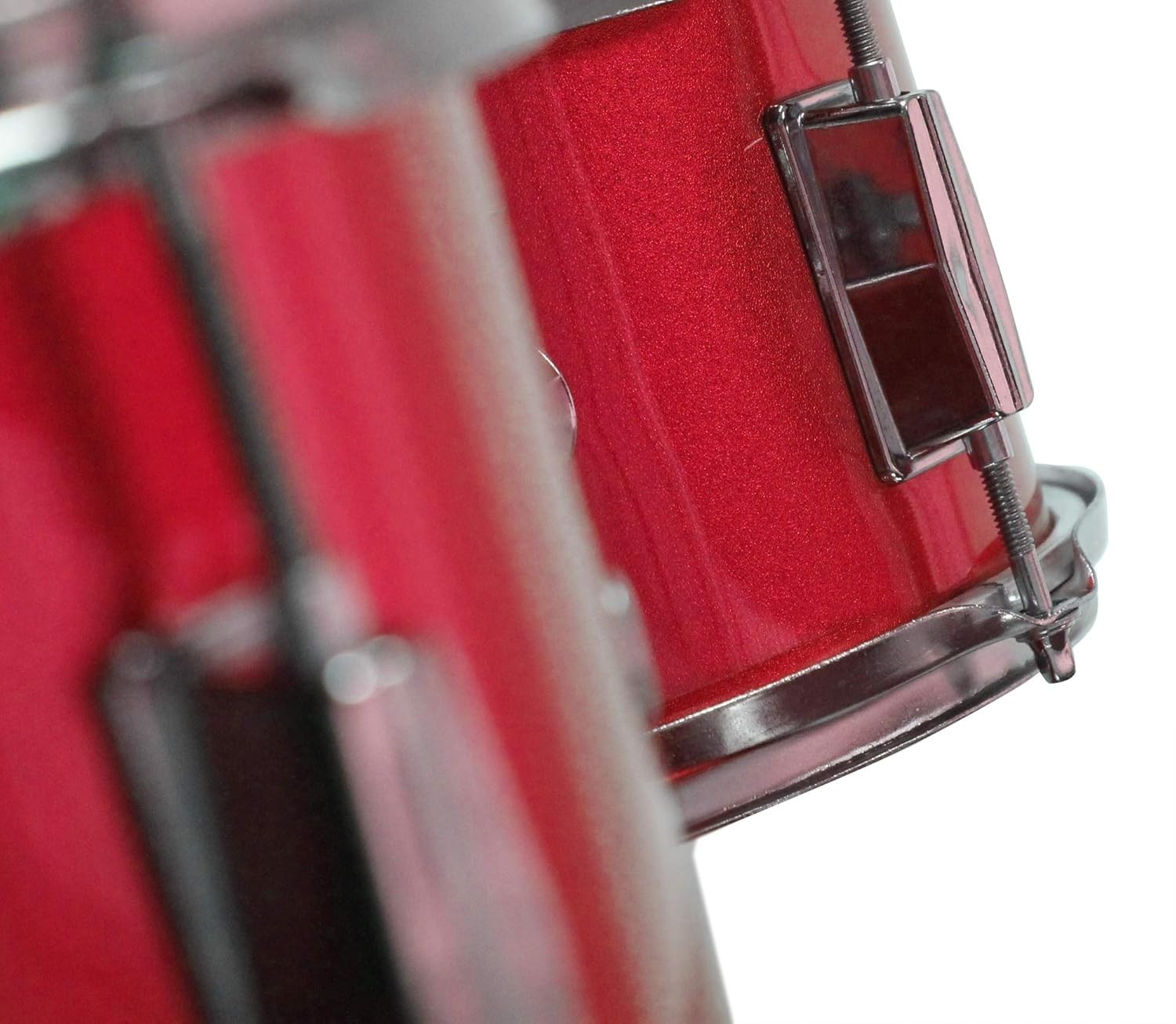 Kids Drum Set with Drum Sticks & Throne