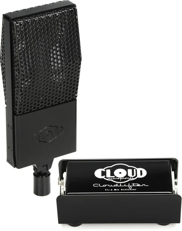 Cloud Microphones 44 Passive Ribbon Microphone with Cloudlifter - Midnight