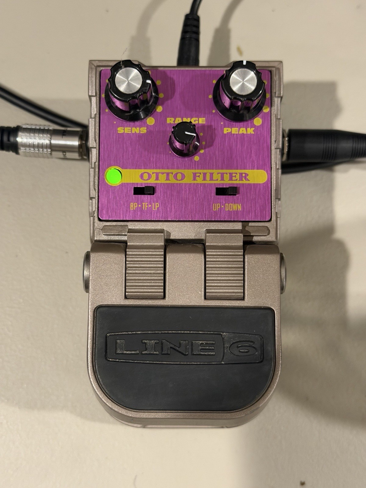Line 6 ToneCore Otto Filter Guitar Effect Pedal Envelope Filter Auto Wah Working