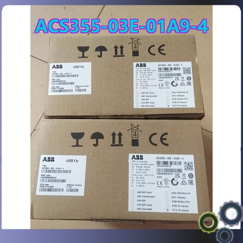ACS355-03E-01A9-4 Brand New ABB Frequency Converter with Box Durable FAST Ship