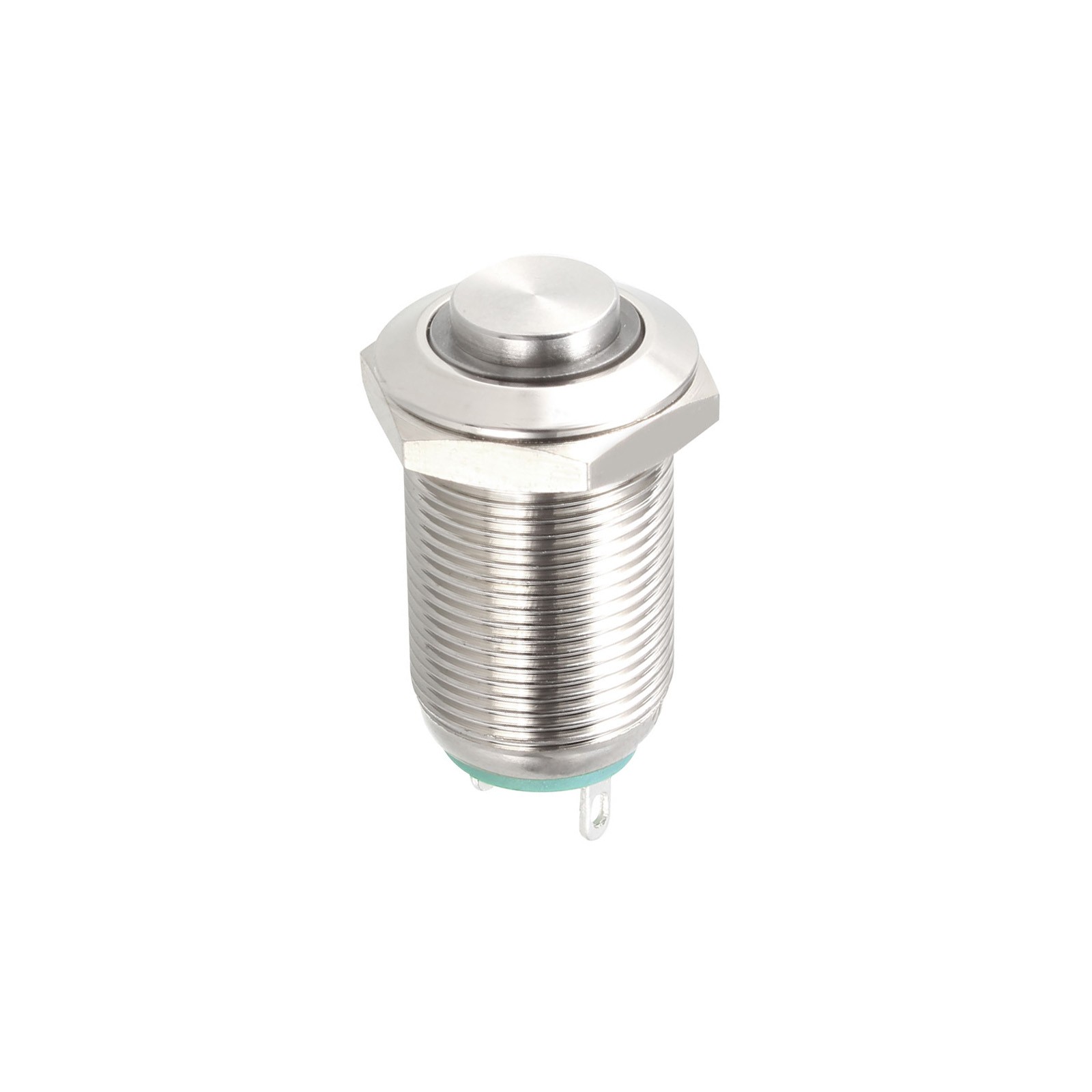 Push Button Switch 1NO Latching High Head Button 12mm / Blue