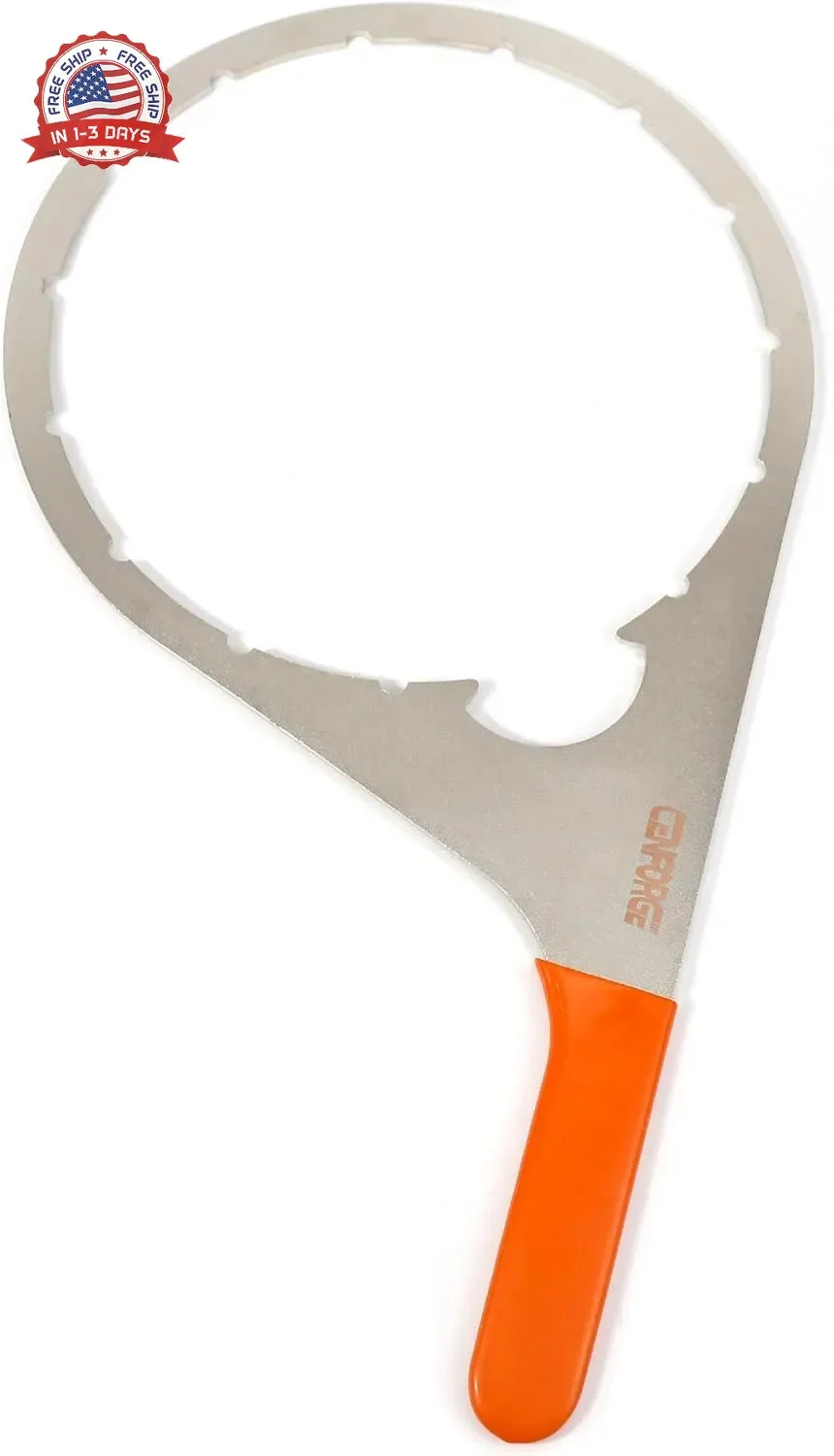 8" Fuel Filter Wrench - Collar & Vent Cap Tool for Detroit Diesel DD13 DD15 DD16