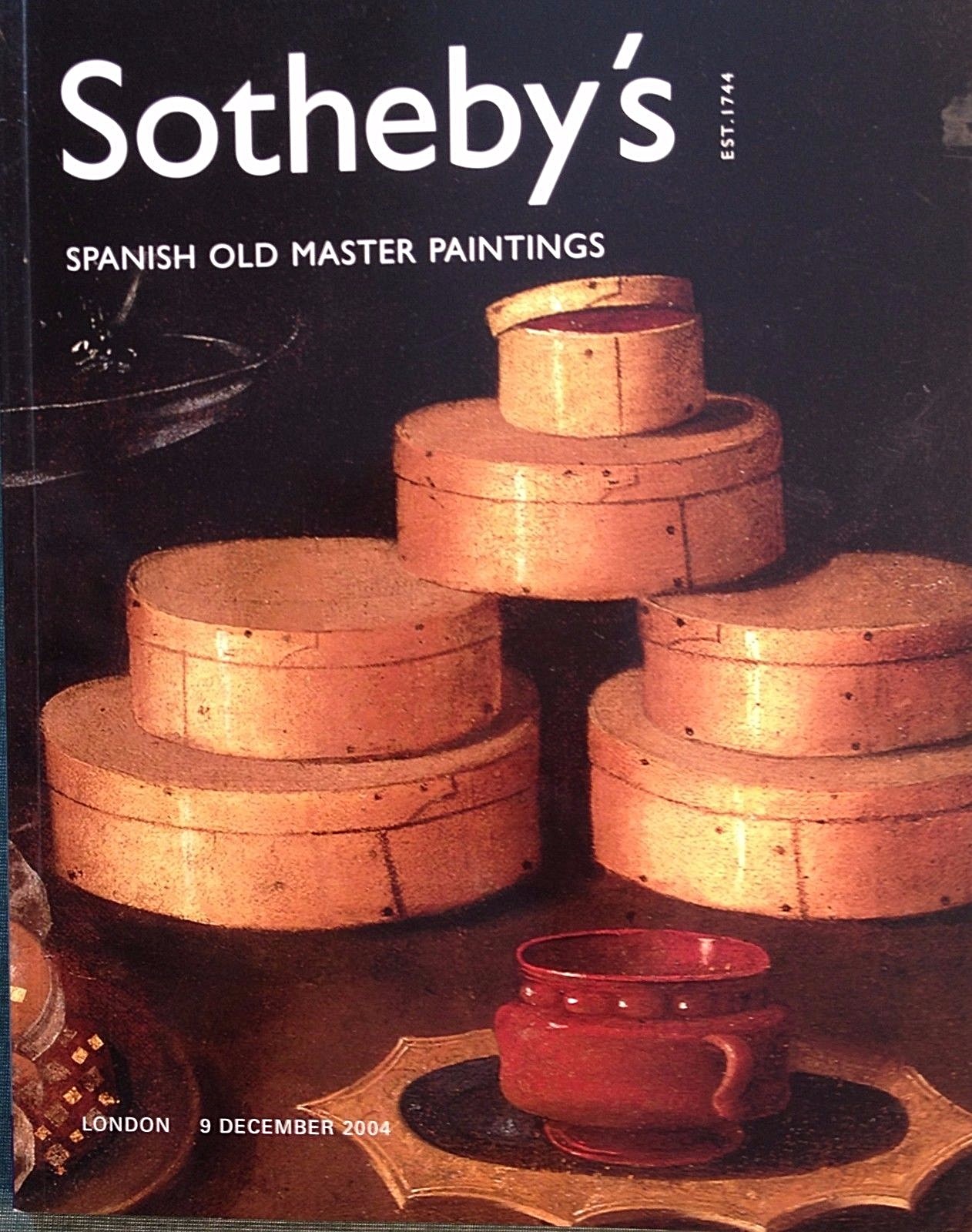 Sotheby's Catalog OLD MASTER PAINTINGS 12/2004 London Sale L04625