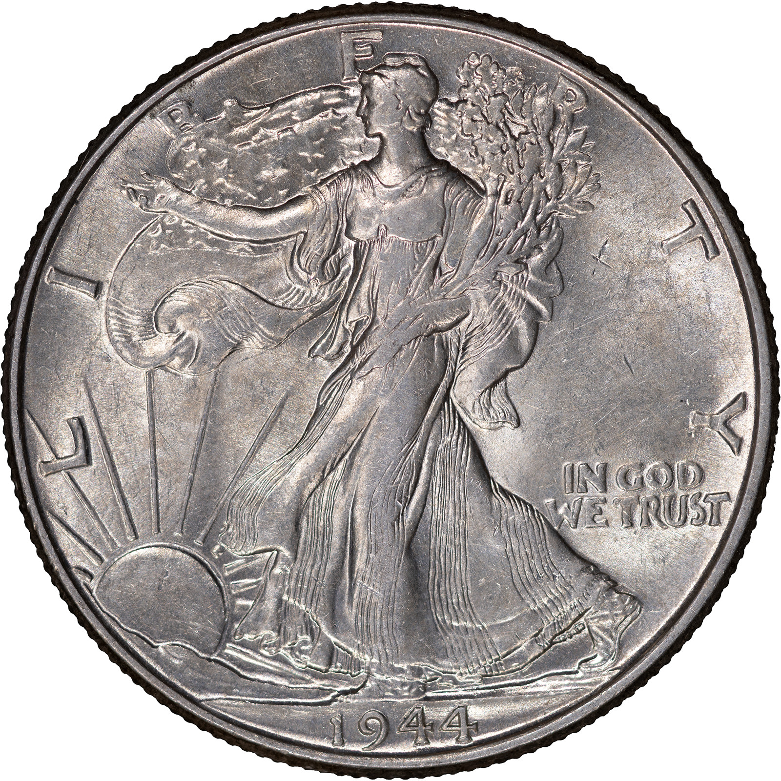 1944 50c Walking Liberty Half Dollar ~ Uncirculated