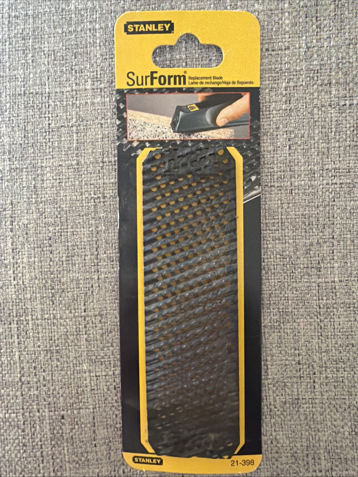 Stanley 21-398 SurformPocket Replacement Flat Blade Fine Cut