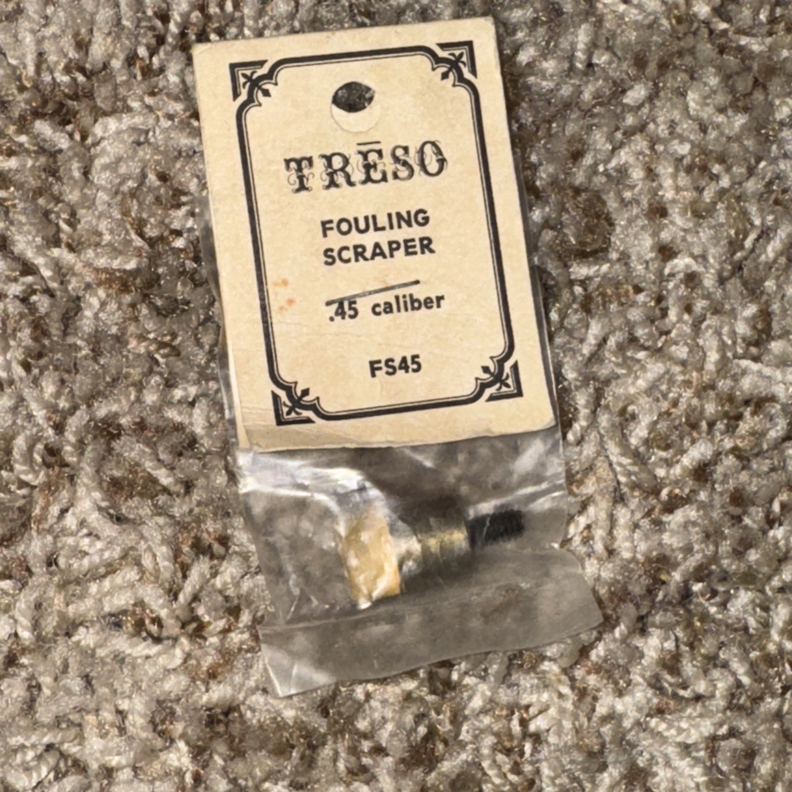 New Treso Brass Powder Fouling Scraper .45 Caliber 8/32 Thread - # 11-37-45