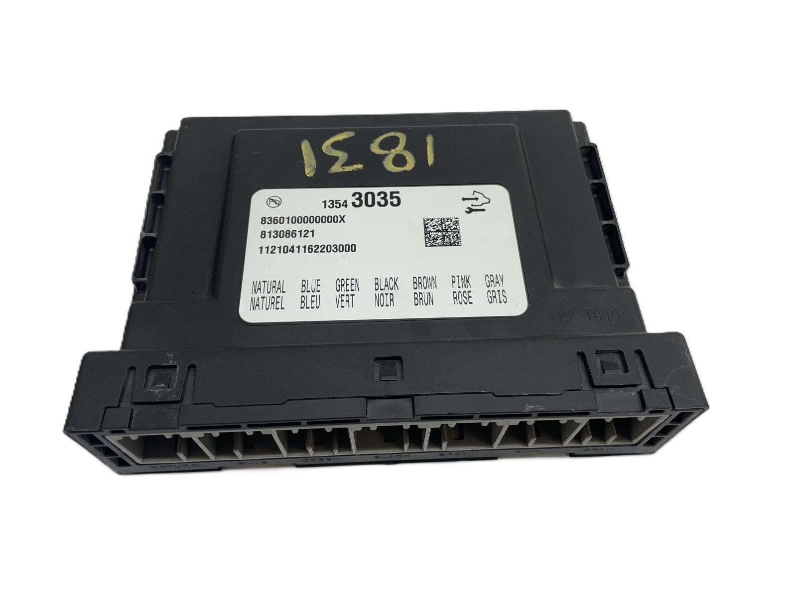 2021 CHEVY SILVERADO 3500 BCM BODY CONTROL MODULE GM OEM 13543035