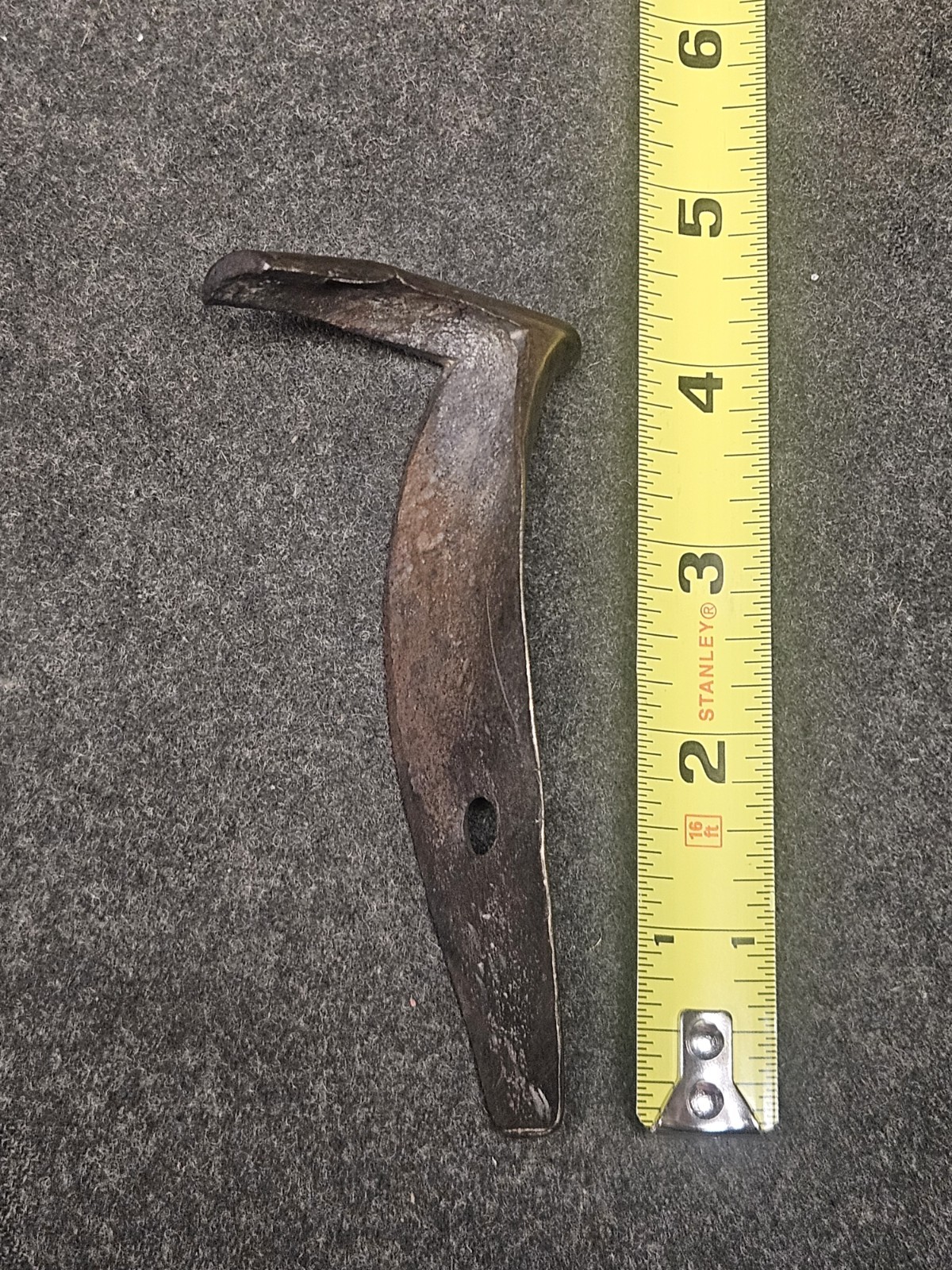 Black Powder Muzzleloader Brass Buttplate (See Measurements)