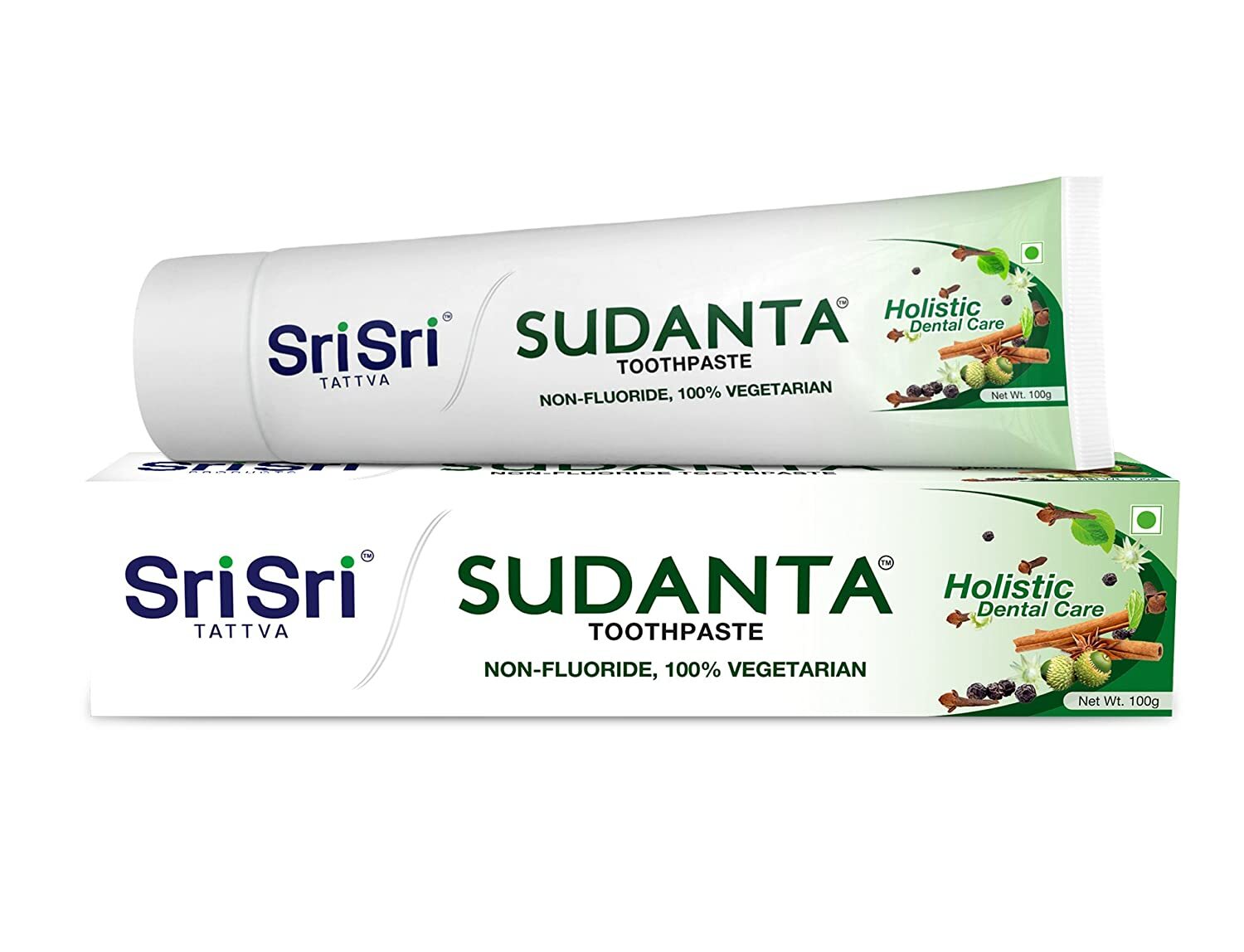 Sri Sri Tattva Sudanta Toothpaste Effective for toothache, dental caries