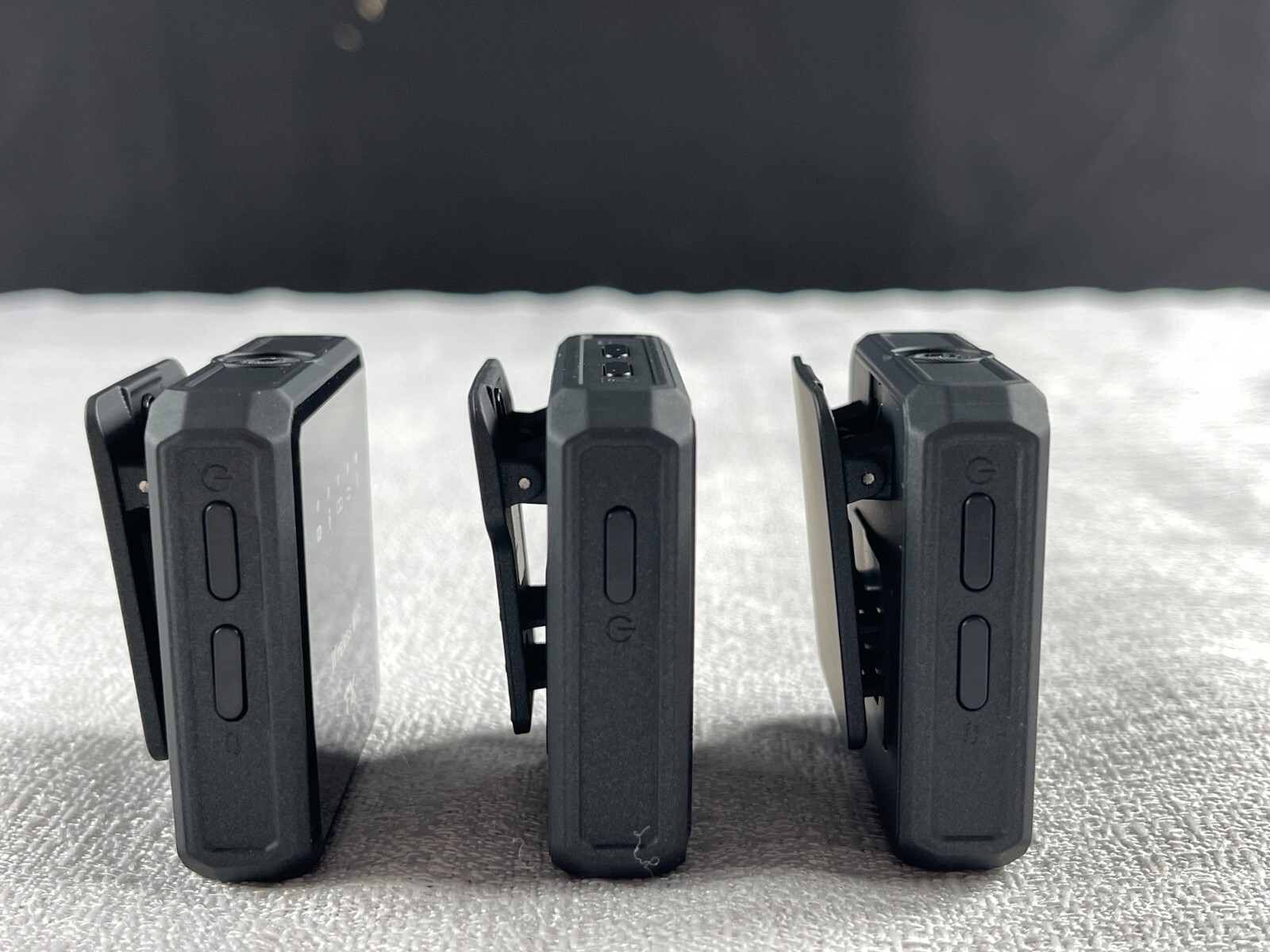 Drimzate Black Wireless Lavalier Microphone System For Camera Android