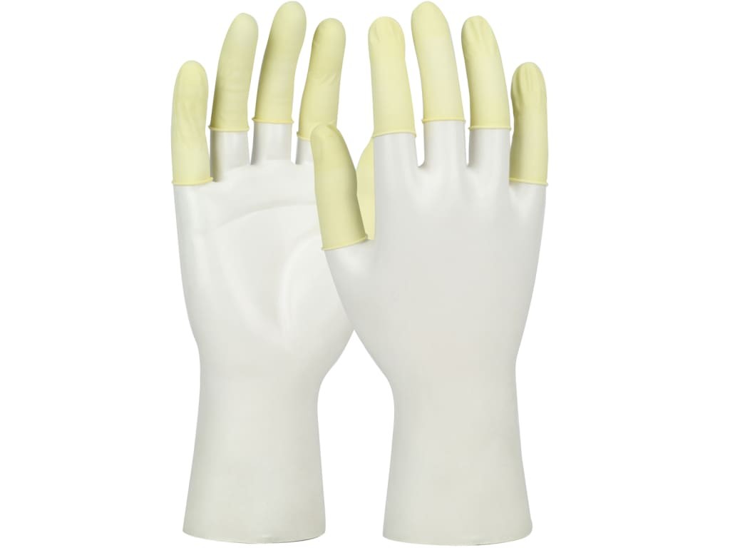 QRP 5CM - 5C-MED-PKG FINGER COT CLASS 100 3MIL LATEX