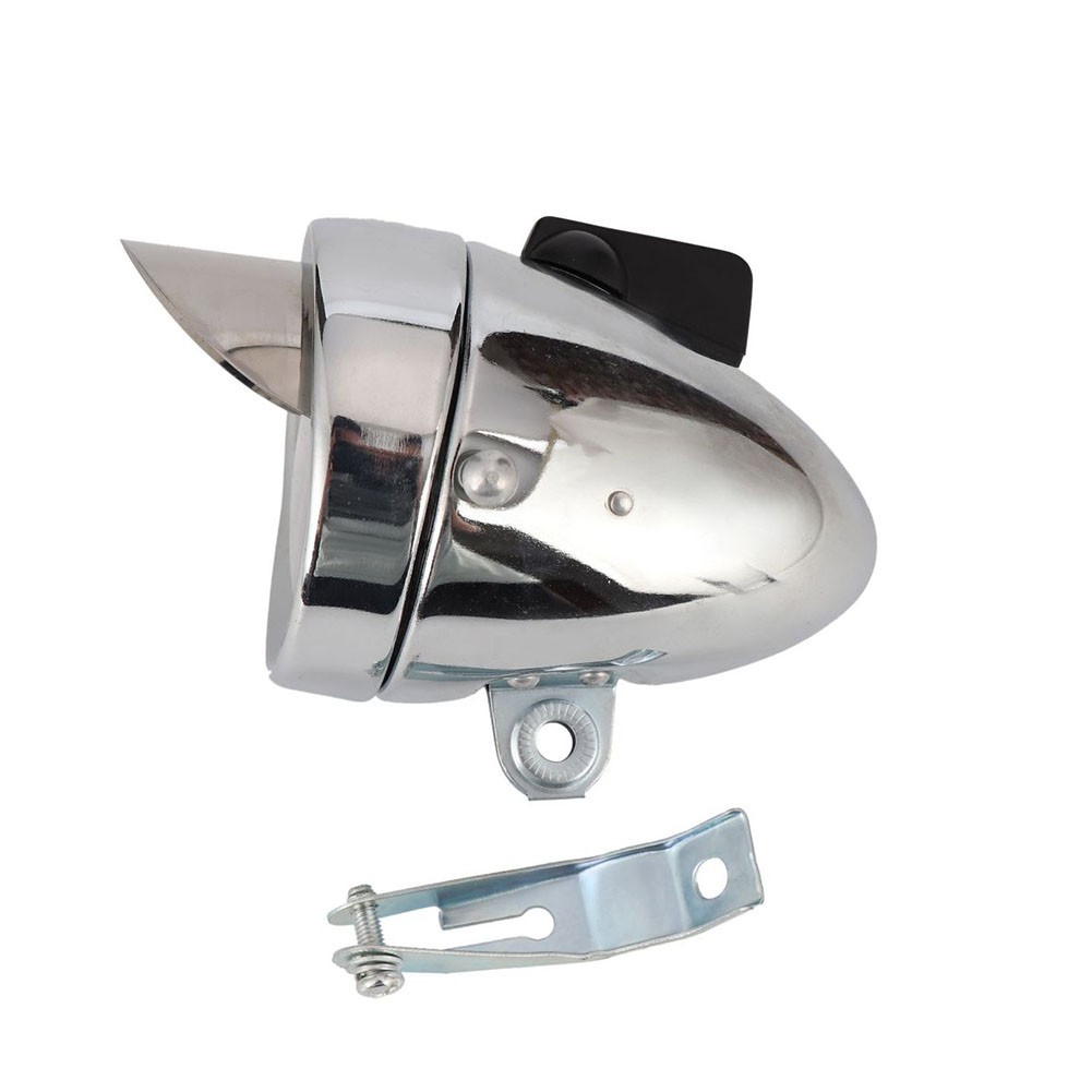 Bicycle LED Headlight Bicycle LED Light Metal Shell Aluminum Alloy Silver