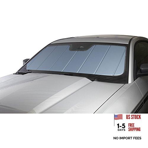 UVS100 Custom Sunscreen | Without Rearview Mirror Mounted Camera Blue Metallic